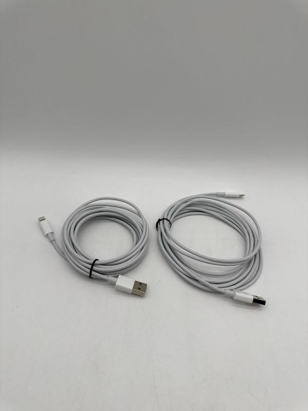 pukerehab 10ft Light-ning to USB Apple Charging Cord Cable White gallery