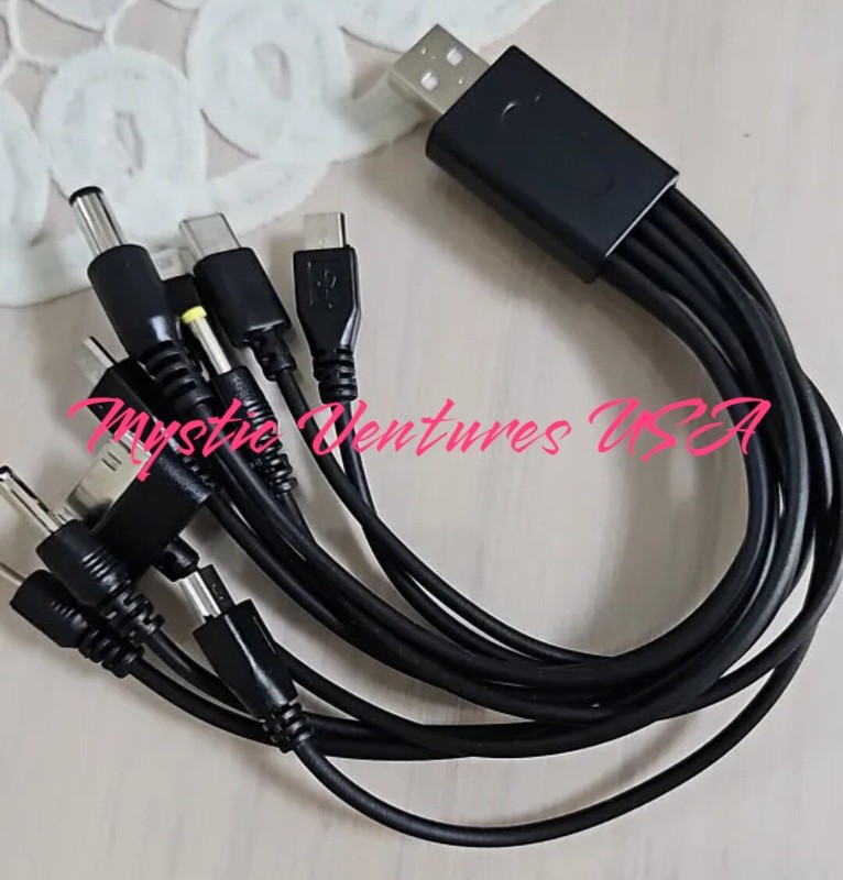 10 In 1 Micro USB Multi-Cable Charger Charging Cable For Mobile Phone Accessorie gallery