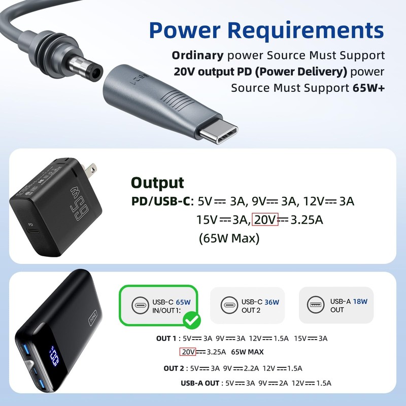 DuHeSin for Starlink Mini Ethernet Cable with Power Cord, 3 in 1 RJ45 to RJ4... gallery