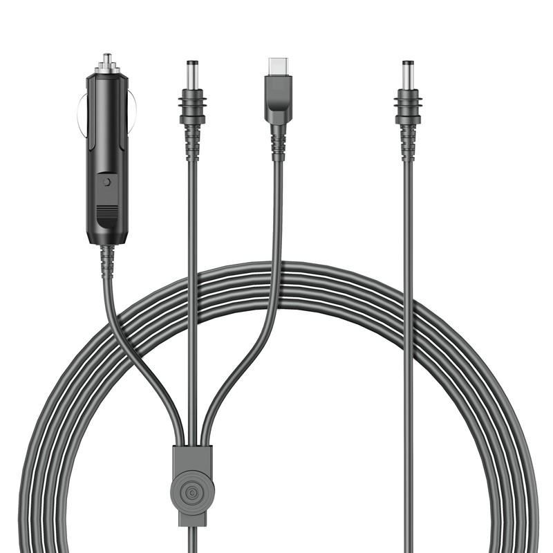 Ureegle 3 in 1 Starlink Mini Cable 10FT – 100W USB C 12-24V Car Charger and D…