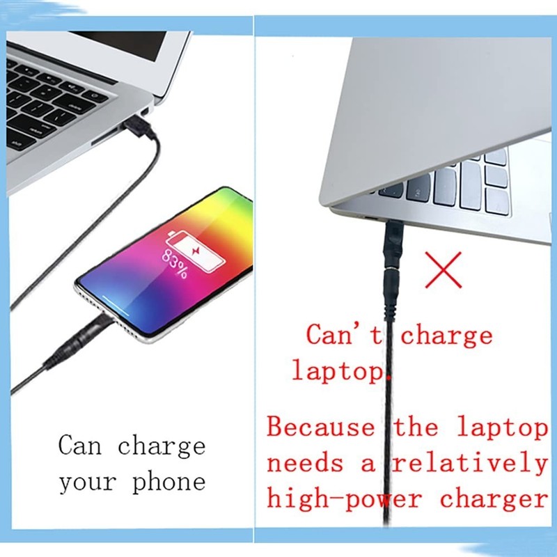 USB to DC 5V Power Cord, Universal DC 5.5x2.1mm Plug Jack Charging Cable with... gallery