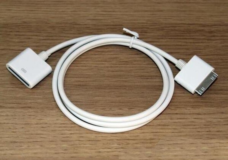 30pin Dock Extender Extension Data Cable for IPhone 4 4G 3GS 4s IPod Touch Ipad gallery