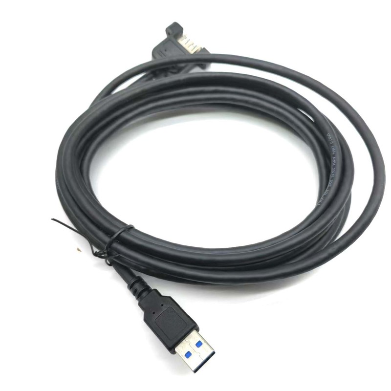 Usb3.0 Male To Female Extension Cable High Standard With Screw Hole Baffle Cable gallery
