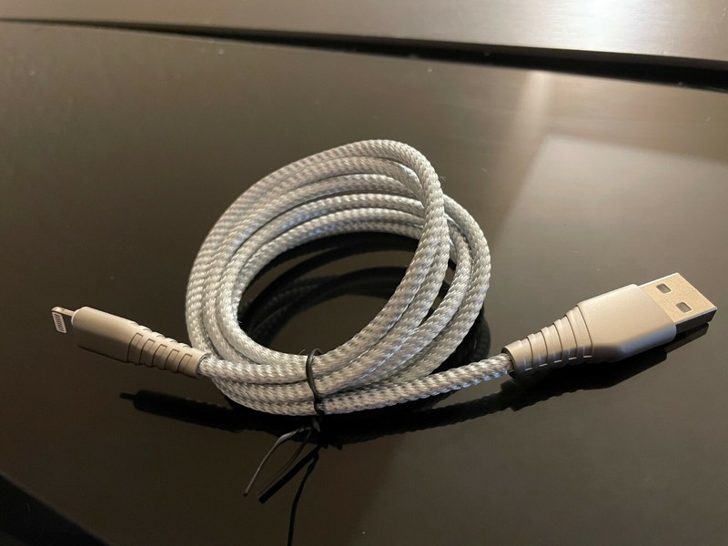 3pc 3Ft Charger Cable Heavy Duty Apple iPhone iPad Fast Charging reinforced Cord