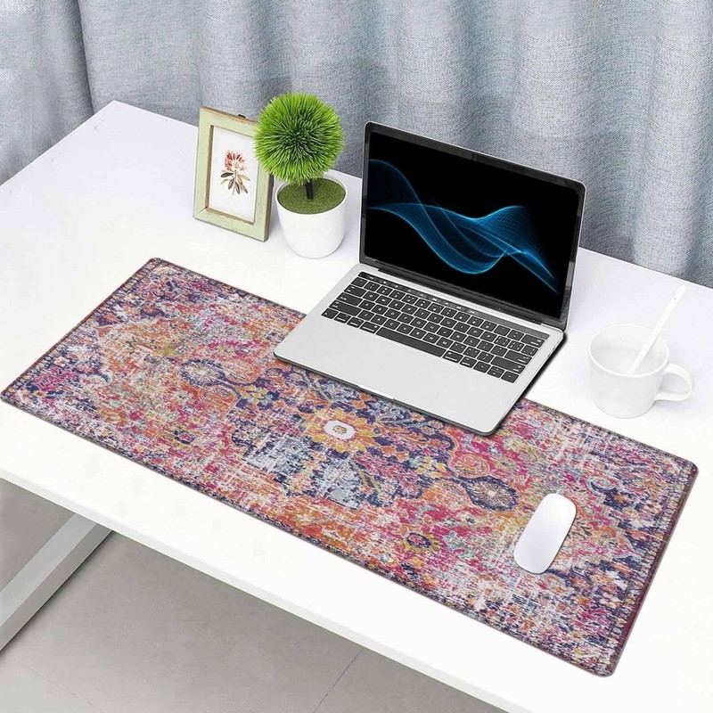 Mouse Pad Gaming, Large XXL Mouse Pads, Non-Slip Rubber Base Mousepad, Keyboa... gallery