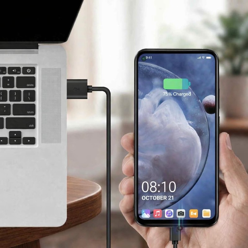 [Pack of 10] USB-C to USB-A Fast Charge Cable Charging Cord Quick Type Charge... gallery
