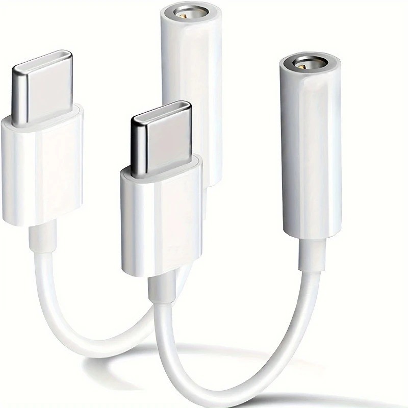 USB Type C to 3.5mm AUX Headphone Adapter for Samsung Xiaomi Huawei iPhone