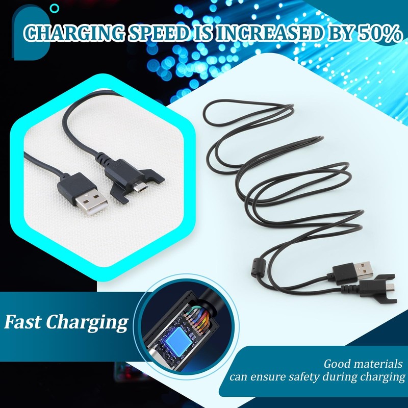 2PCS USB Charging Cable for Logitech G403 G703 G900 G903, G Wireless , G X Su... gallery