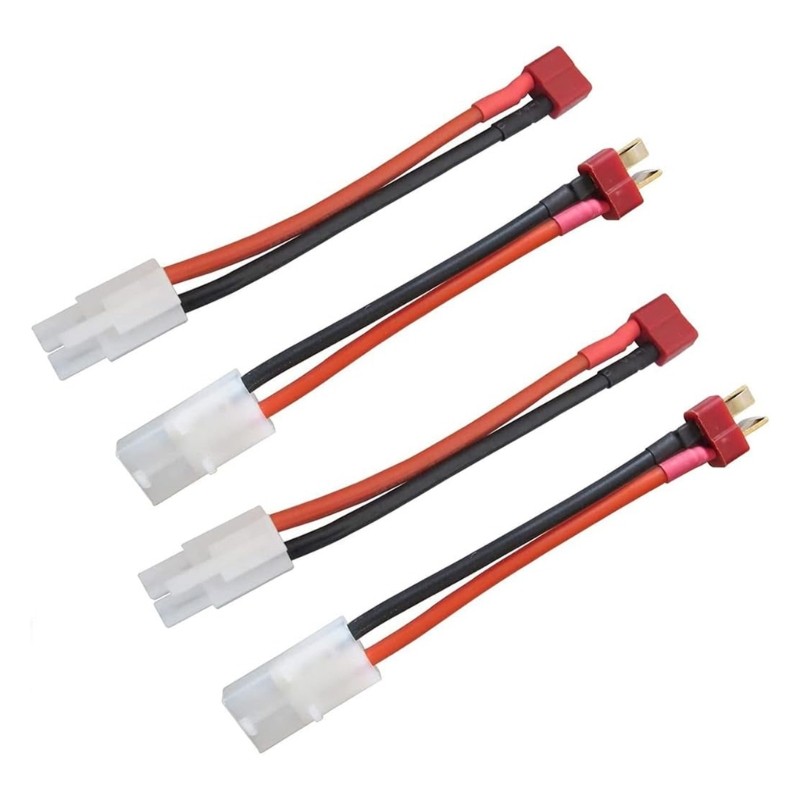 14AWG Silicone Charging Cable T Plug Connector Remote Control Electric Model Car