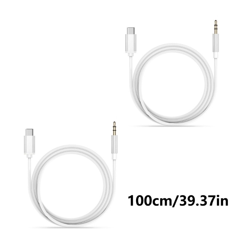 Type C To 3.5mm Headphone Jacks Audios Adapter For Mobile Device Smartphone gallery