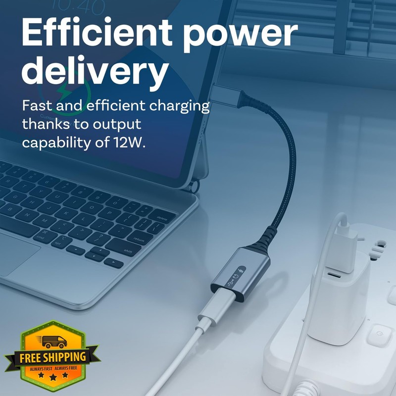 MMOBIEL USB-C to 8 Pin Adapter Audio Charging Data gallery