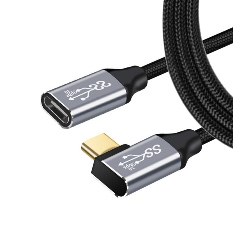 USB 3.1 Type-C TO USB C 5A 100W Fast Charging Quick charger extend Cable 10Gbps