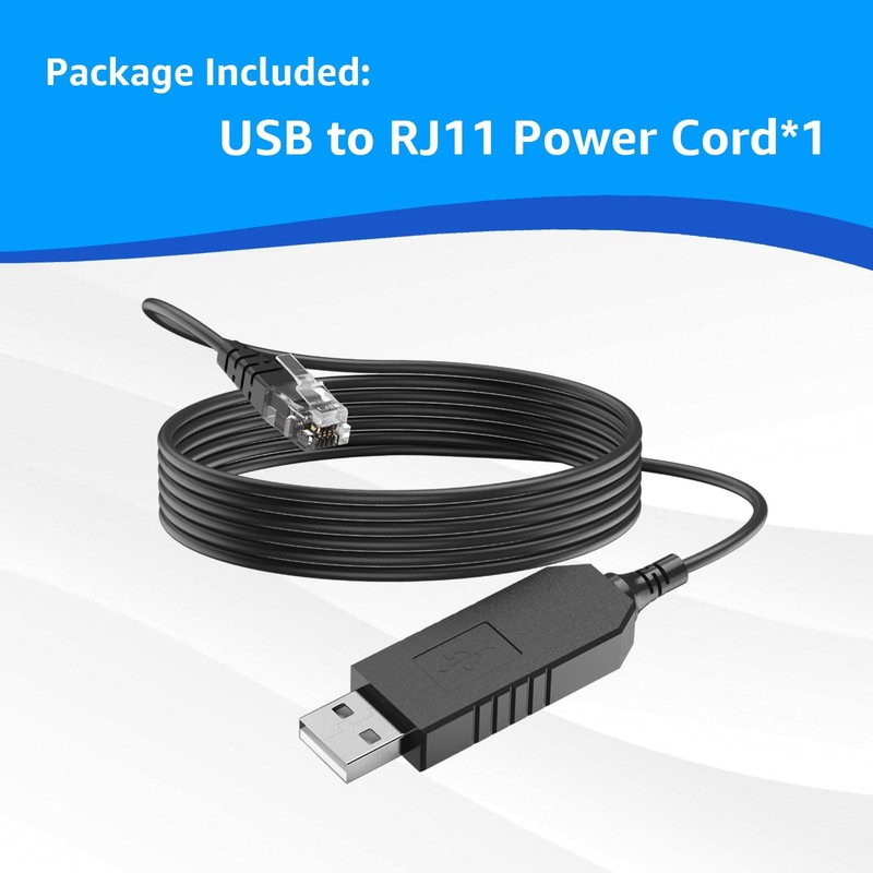 6.5FT USB to RJ11 for Uniden Radar Detector Power Cable gallery