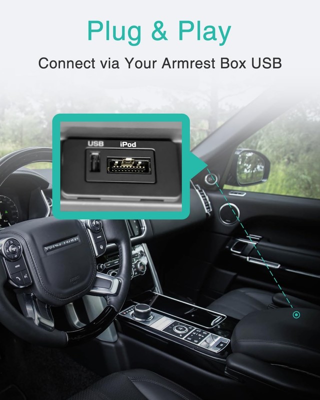 Bluetooth 5.0 Music Adapter for Land Rover, Range Rover & Jaguar gallery