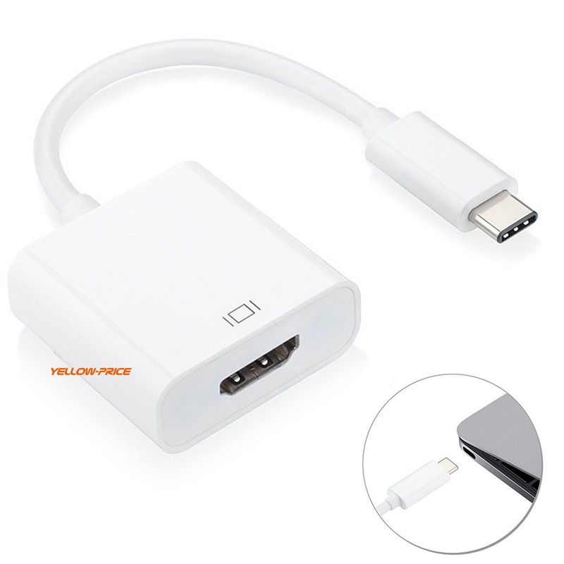 USB Type-C to HDMI Cable [Thunderbolt 3 Compatible] for MacBook, Surface Book 2 gallery