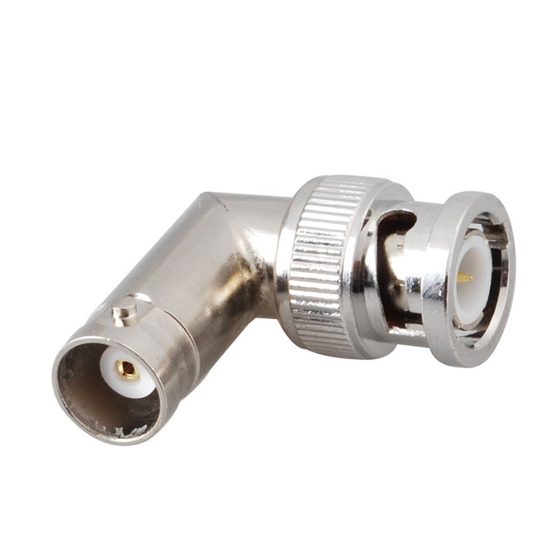 5pcs BNC Male to Female Elbow Right Angle Adapter 50ohm for Antenna Cable gallery