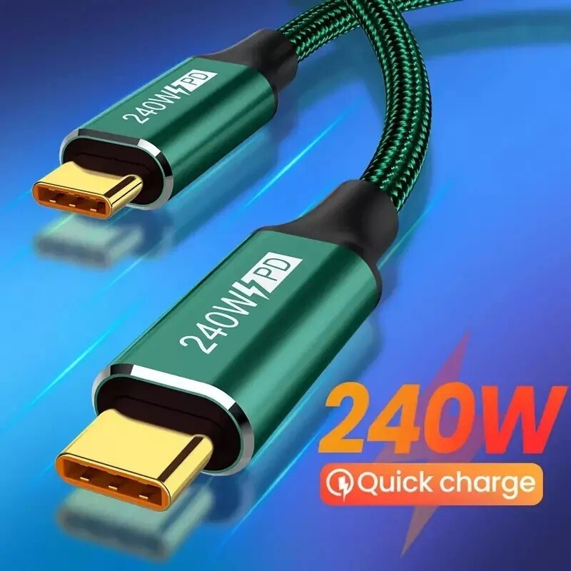 Fast Charging USB-C to Type-C Cable High-Speed Data Transfer 47”39”20” gallery