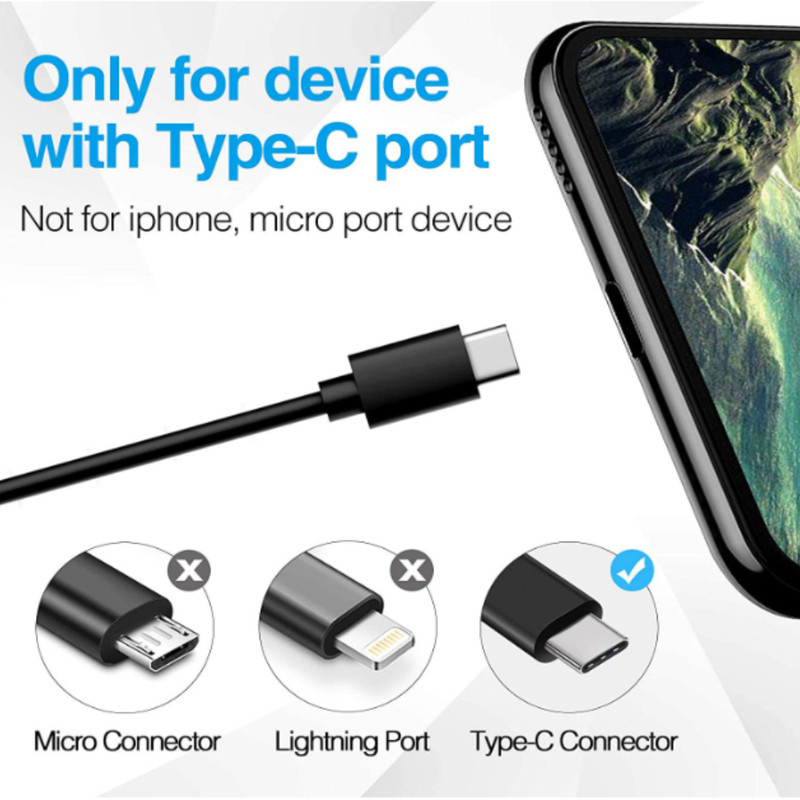 USB Type C to USB 2.0 Data Sync Charging Cable For One Plus 5T & One Plus 2 gallery