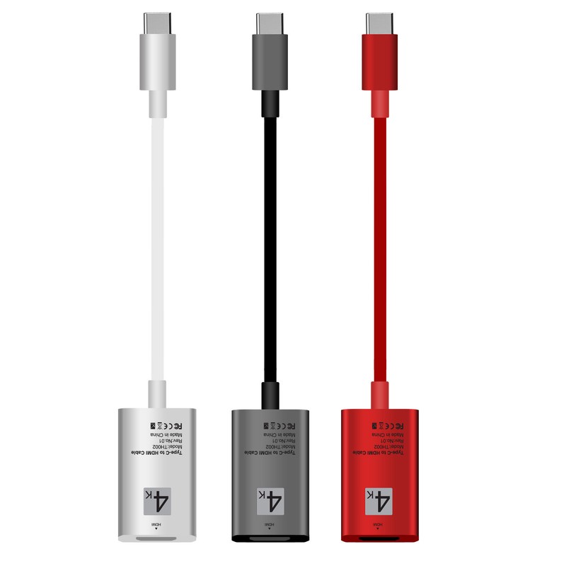 Type C to 4K HDMI TV Video Adapter Cable For Samsung Galaxy S23 S10 S9 LG G5 PC gallery