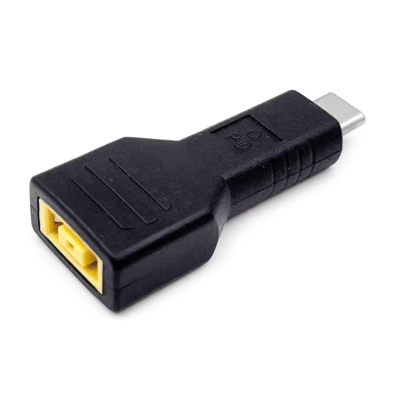 Type C Male Plug to Big Square Female PD45W Charger Power Supply Converer gallery