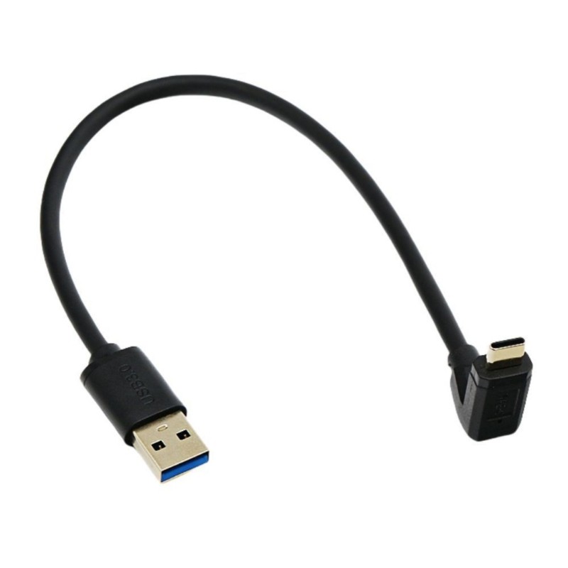 USB Type C Charging Cable 90 Degree Angled Design 60W 10Gbps Fast Speed