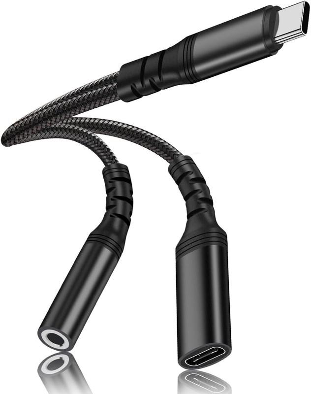 USB C to 3.5mm Adapter with 60W Power Delivery – Compatible Devices