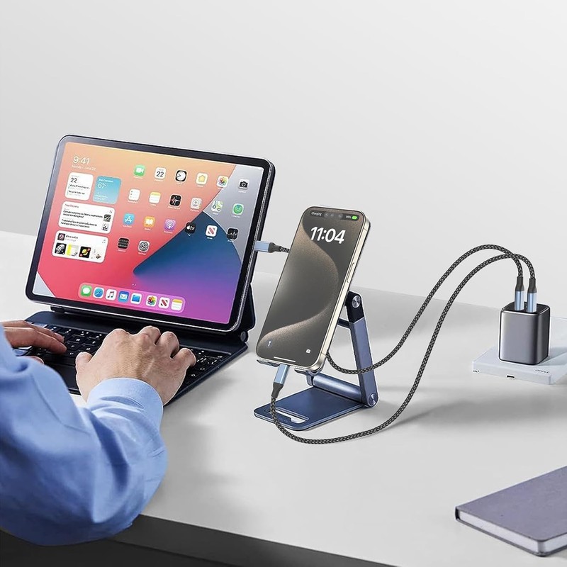 USB C to USB C Cable 2ft, 2Pack Short C to C Cable Fast Charging 60W Type C to T gallery