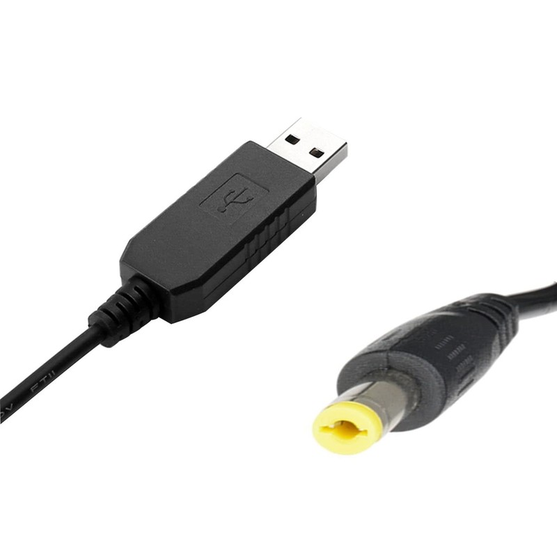 2 PCS USB 5V To DC 12V Step Up Converter Cable 5.5x2.1mm Jack 1M/3.28ft gallery