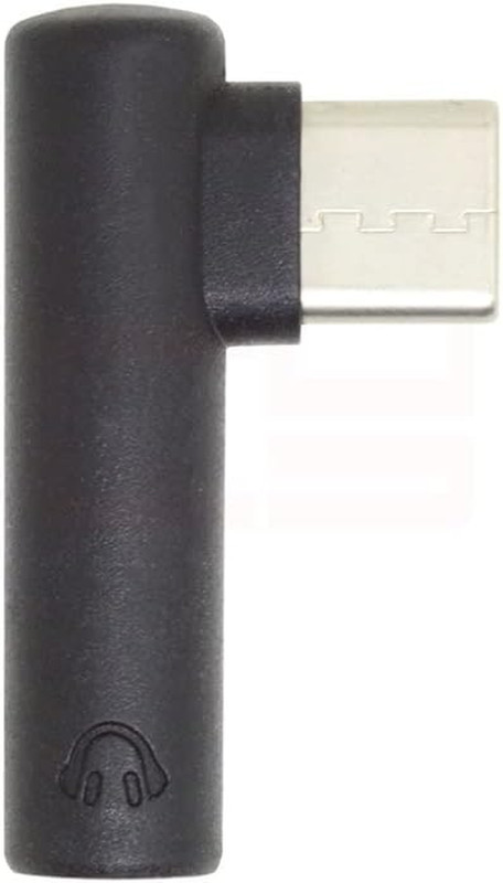 5pcs/Set Type-C to 3.5mm Earphone Adapter 90 Degree Angled Type USB-C 3.1 Male t gallery