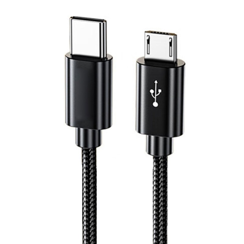 Type C And Microed USB Interconnection Cable For Phone Charging Files Sharing