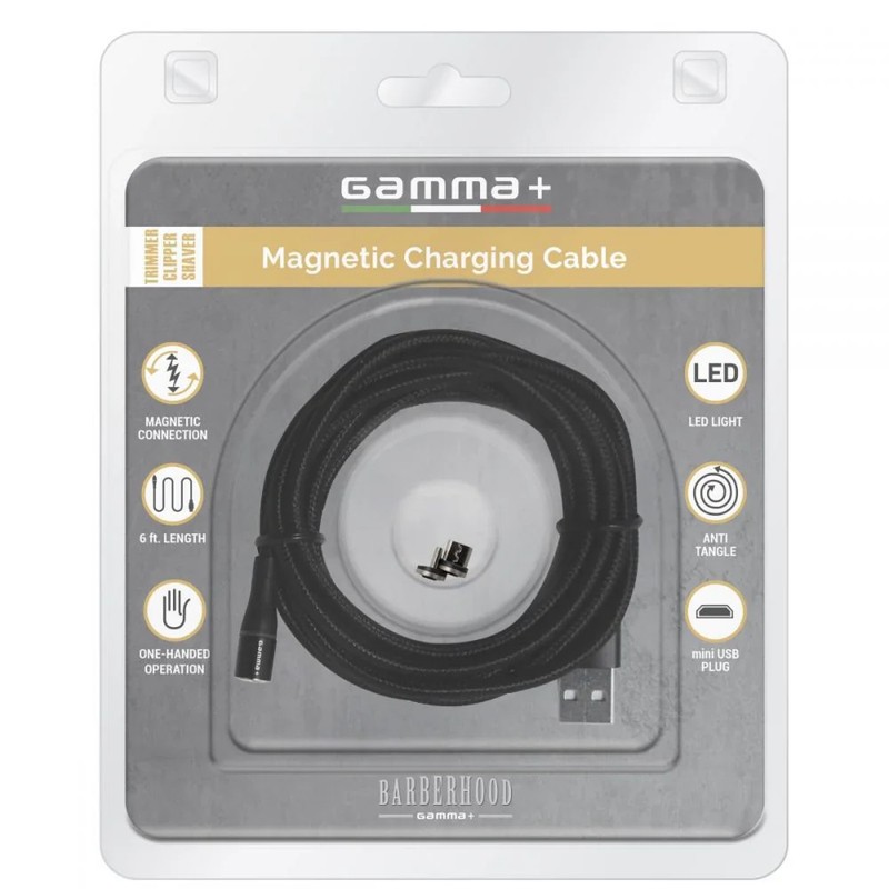 Gamma+ Magnetic Power Cord #GPMPC – 6ft Charging Cable
