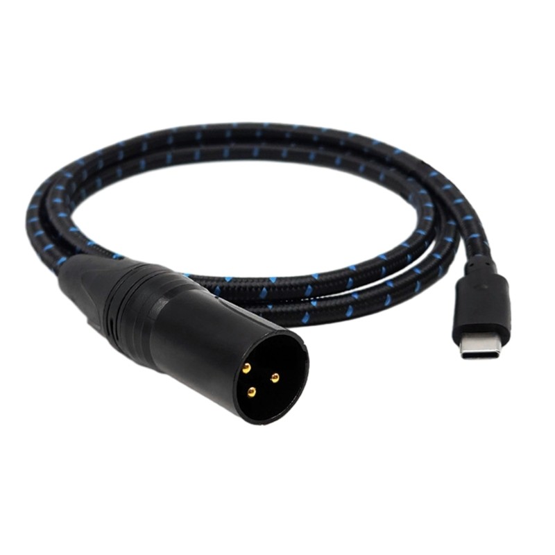 Industrial TypeC to XL Cable Reliable Connection Cord for Smartphones Tablets