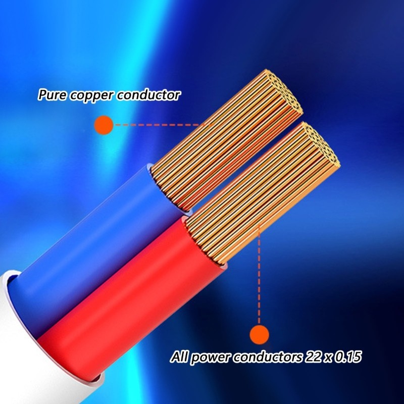 Type C Splitter Charging Cable For Solar Security Camera 5V/0.5A/1A/2A Power gallery