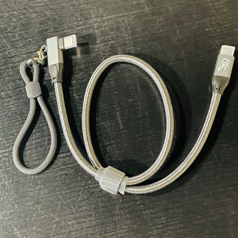 90 Degree USB C to USB C Cable- 1.65' Length