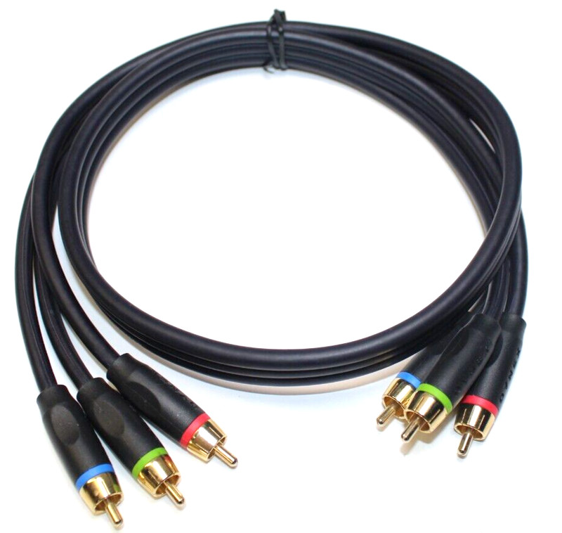Dynex High-Performance Component Video RCA Cable 3FT