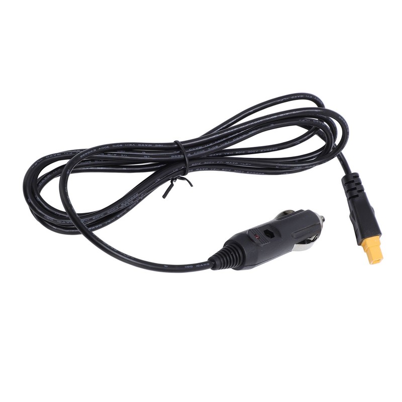 2M Extension Cable 18AWG Cigar Lighter Male To XT60 Female Adapter Charging Cord