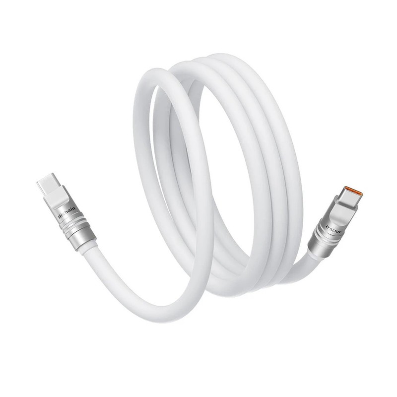 PD 240W USB-C Fast Charging Silicone Cable for iPhone Laptop 1.2M 2M gallery