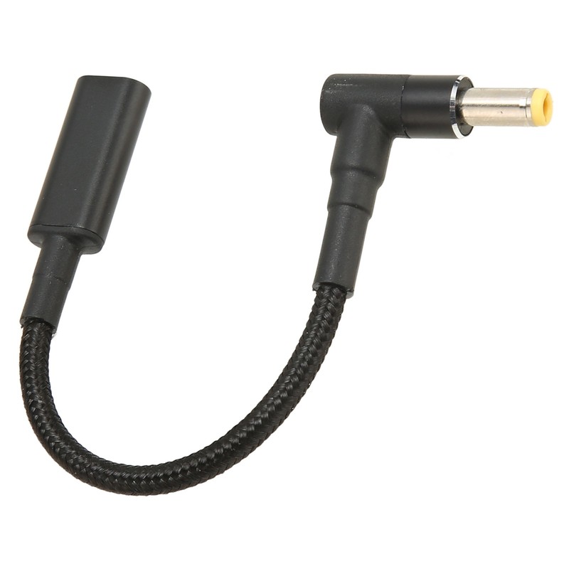 Type C USB C Female Input To DC 5.5 X 2.5mm Power PD Charge Cable BEA