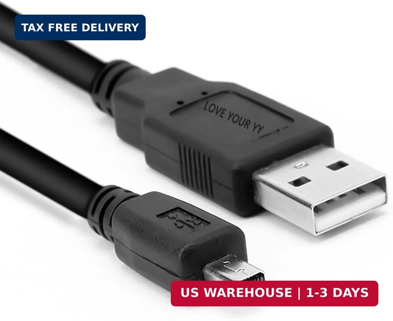 Replacement USB Camera Data Sync Battery Charger Charging Cable Cord for Sony Cy