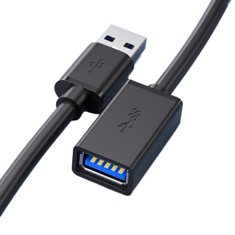 USB Cable, USB3.0 AM to AF 1.5M / 4.9ft, Type A Female to A Male Data Transfe…