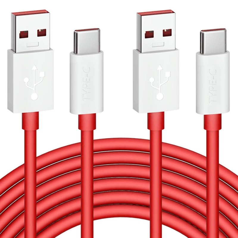 6FT 2-Pack USB Type C Cable for OnePlus 8 Pro, 80W 65W for Supervooc/Warp/Das…