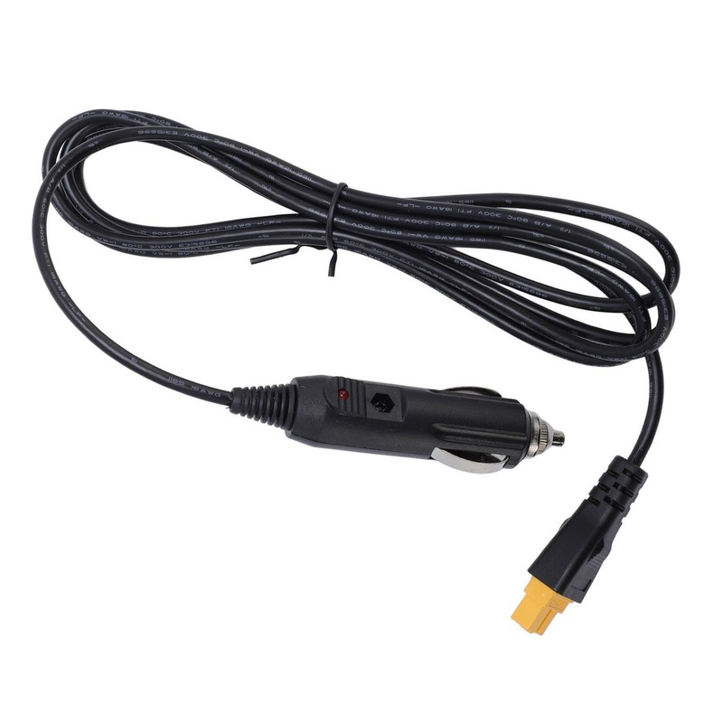 2M Extension Cable 18AWG Cigar Lighter Male To XT60 Female Adapter Charging Cord gallery