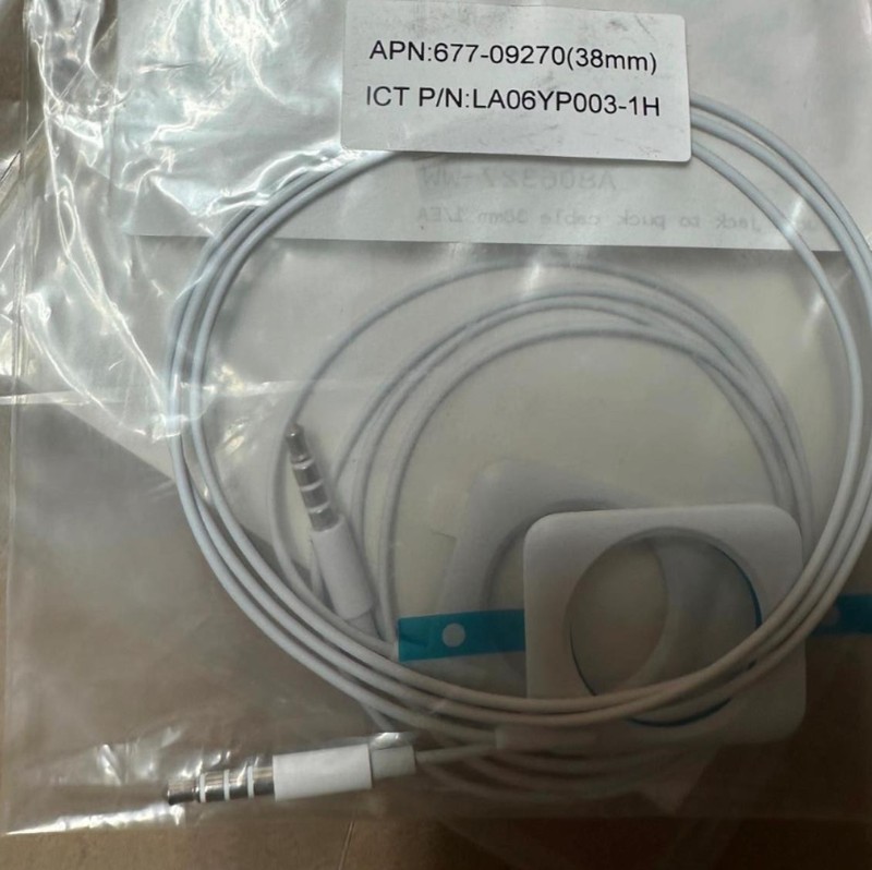 New Genuine Apple Watch Security Cable to 3.5mm Audio 38mm 677-09270 A806540 gallery