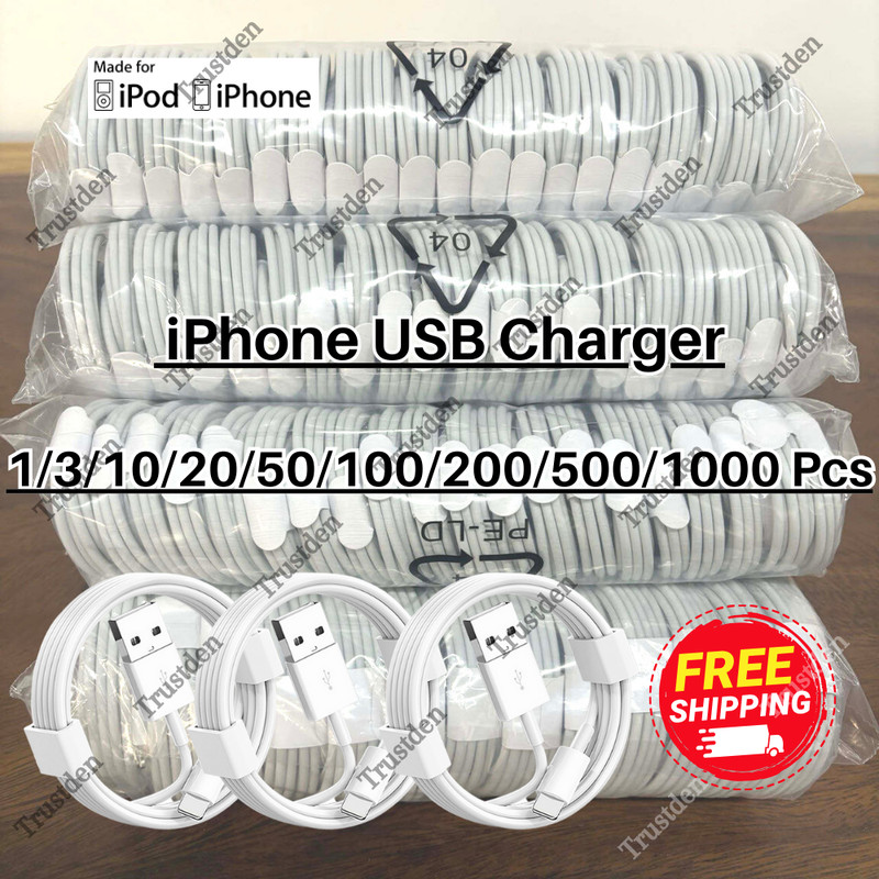 3/6ft Charger Cable Charging Cord Lot For iPhone 6 7 8 Plus X XR XS 11 12 13 14