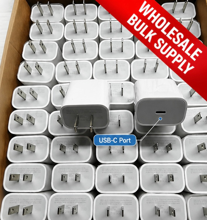 20W USB-C Fast Charger PD Wall Adapter Lot For Apple iPhone 17 16 14 13 12 iPad