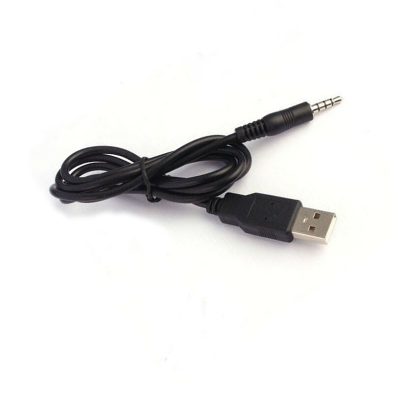 3.5mm Aux Audio To USB A Male Port Cable Cord Adapter Jack Charge Data Syn 3.3ft gallery