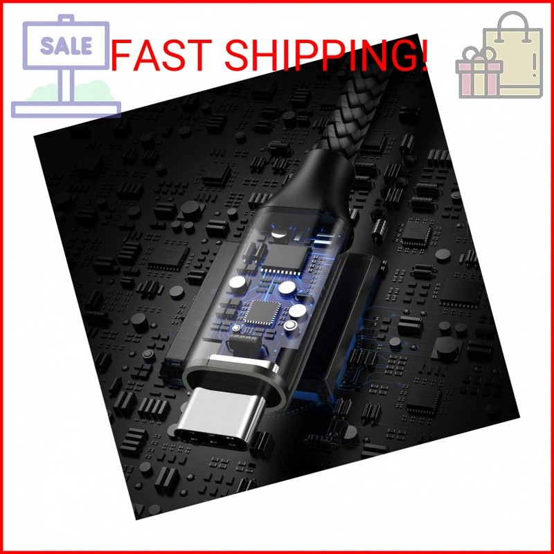 etguuds USB to USB C Cable 2ft, 2-Pack USB A to Type C Charger Cord Fast Chargin gallery