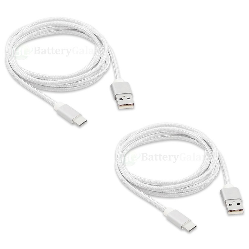1-100 Lot USB Type C 6FT Braided Cable for Samsung Galaxy S8 S8+ Plus Note 8 gallery