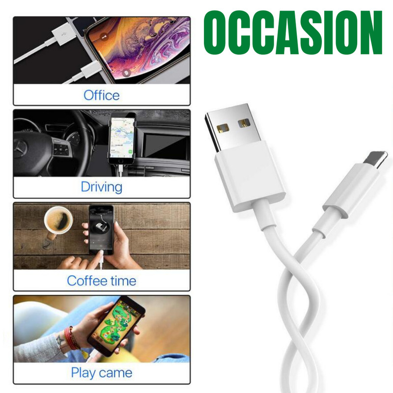 1/3Pack For Apple iPhone 14 13 12 11 8 6 Plus 5 USB Charger Cable Charging Cord gallery