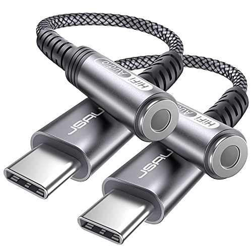 1×0.6ft USB C to Aux Audio Dongle Cable Cord